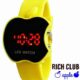 Rich Club Apple Shaped LED Digital Watch  - For Boys, Girls