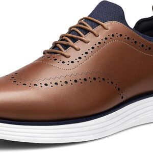 Bruno Marc Men's MaxFlex Dress Sneakers Oxfords Casual Wingtip Brogue Shoes