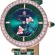 Women's Watch Butterfly Watches for Women Moving Butterflys Hands with Genuine Leather Strap Bee Watches for Women BLACK BY BLUE BRAVE Butterfly Lovers, Sapphire Crystal Glass combining Cubic Zirconia Stones and 3.5mm Synthetic Crystal Women's Wrist Watch