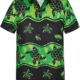 Yoimira Hawaiian Shirts for Men, Print Mens Casual Short Sleeve Button Down Shirts Floral Aloha Beach Shirt
