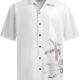 Hardaddy Men's Hawaiian Shirt Short Sleeves Coconut Printed Button Down Summer Beach Casual Shirts